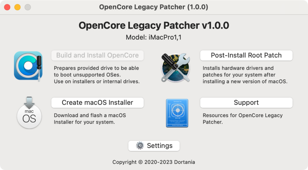 OpenCore Legacy PatcherがSonomaに対応 – Boot MacOS